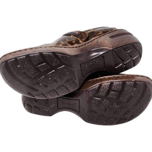 B.O.C. Born Concept "Margaret" Tortoise Shell Clogs C00037 Women's Size 7M - Picture 11 of 11